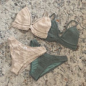 Forever 21: Two crochet bikinis